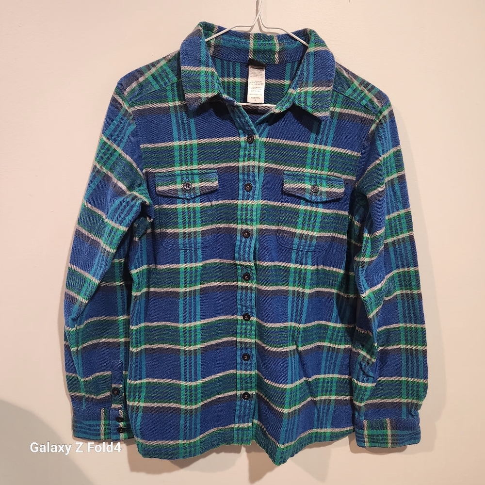 Patagonia Fjord Flannel Womens Size 8